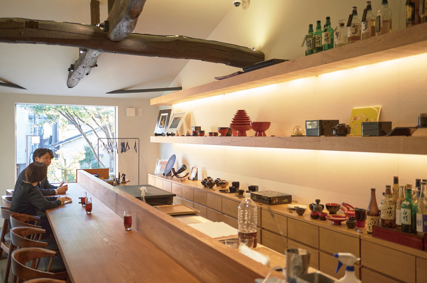 CRAFEAT の店内