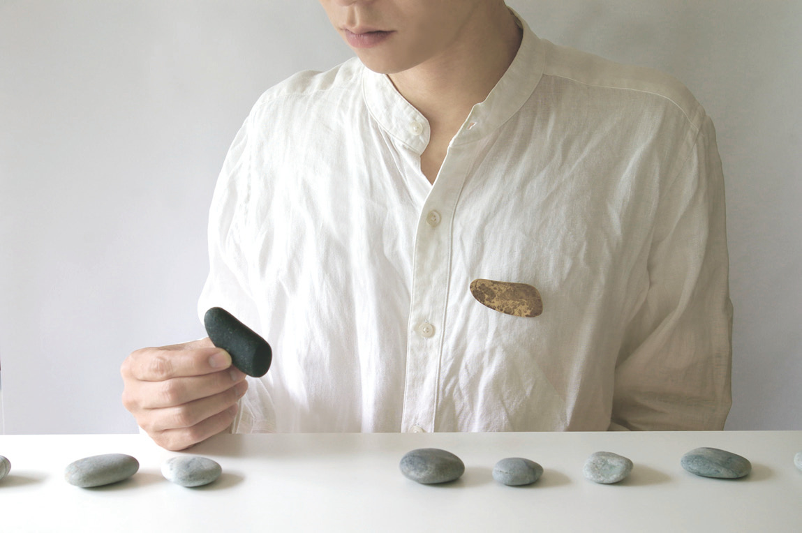 One to one Brooch